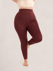Full length ankle finish with seamless hem comfortable for sneakers or boots
