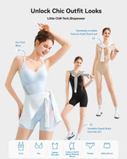 Cooling Tummy Control Butt-Lift Shapewear Bodysuit