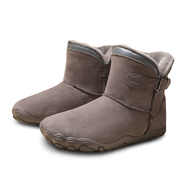 NordicSnug non-slip grooved rubber lug sole traction on snow ice and wet surfaces
