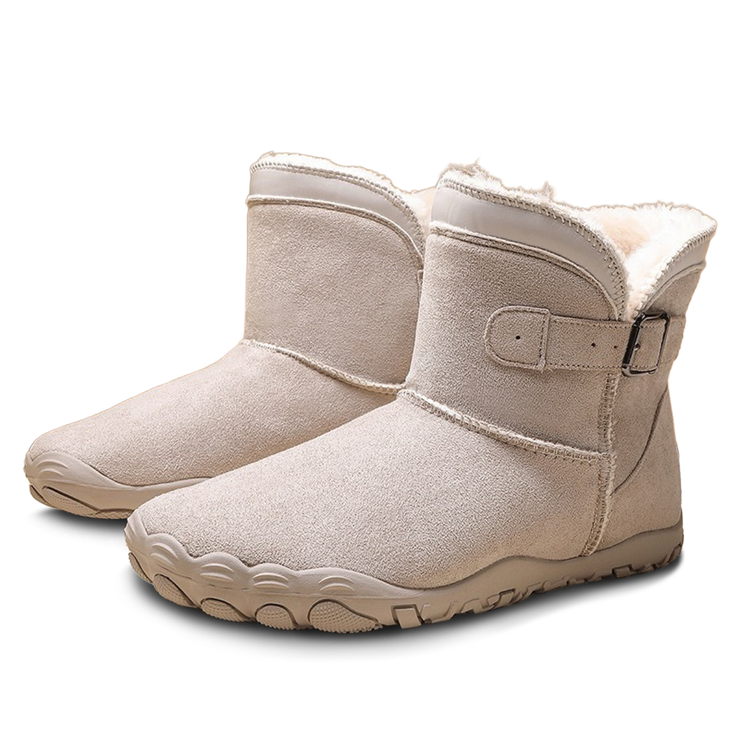 NordicSnug cozy thermal fleece lining keeping feet warm down to sub-zero winter temperatures