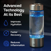 Advanced microcomputer intelligent 3-minute rapid hydrogen electrolysis cycle with soft LED indicator