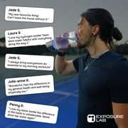 Real customer verified testimonial - PureHydro portable hydrogen rich antioxidant water generator